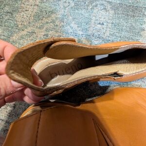 Bueno Women's Tan Leather Heeled Boots